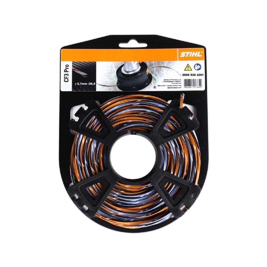 KARBONSZÁL 2,7MM 26M 10DB/KRT.|3-4 M.NAPOS SZÁLLÍTÁS 25-03