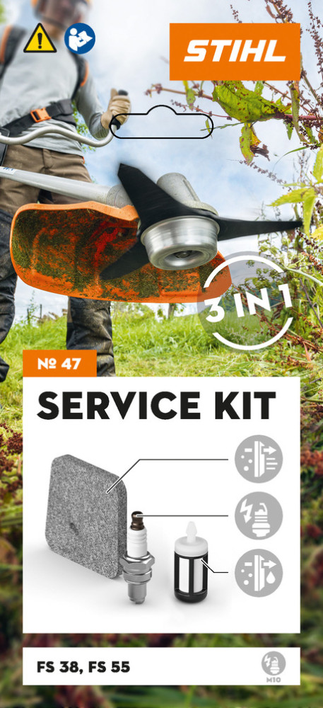SERVICE KIT 47 (FS 38, FS 55)|3-4 M.NAPOS SZÁLLÍTÁS 25-03