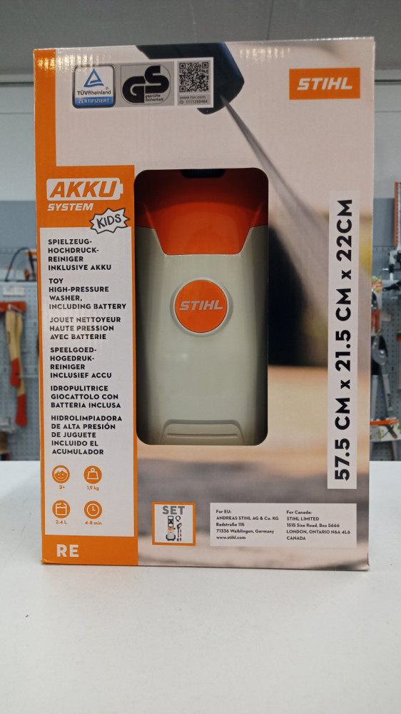 Játék STIHL magasnyomású mosó|3-4 M.NAPOS SZÁLLÍTÁS 25-03